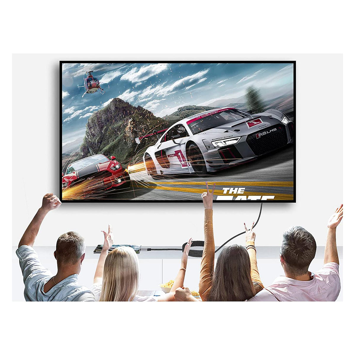 CONCEPTRONIC Adapter USB-C3.2->HDMI2.0 4K/60Hz 2.00m gr