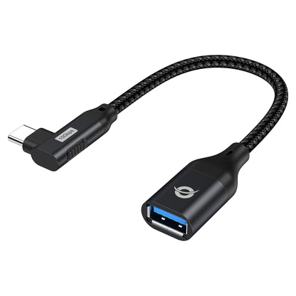 CONCEPTRONIC Adapter USB-C3.2 90°->USB-A3.0 10Gbs 0.15m sw