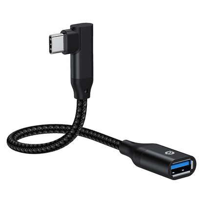 CONCEPTRONIC Adapter USB-C3.2 90°->USB-A3.0 10Gbs 0.15m sw