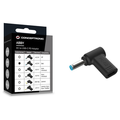 CONCEPTRONIC USB-C PD100W->Dell 4.5x3.0mm Adap.18-20V sw
