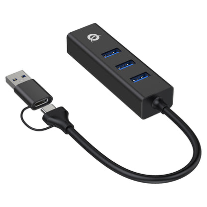 CONCEPTRONIC Adapter USB-C/-A3.0->3xUSB-A/GbE 5Gbs 0.18m sw