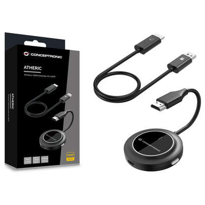 Adapter HDMI Wireless/Erweit. 1080P/60Hz 30m sw