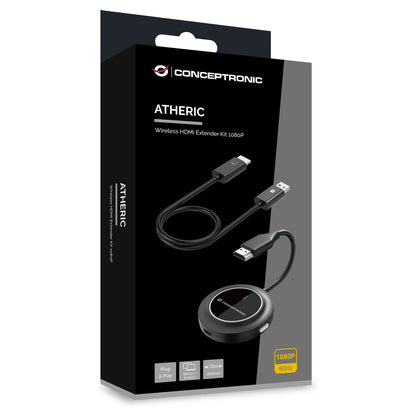 Adapter HDMI Wireless/Erweit. 1080P/60Hz 30m sw