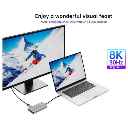 CONCEPTRONIC 10-1 Dock USB-C->HDMI/2xUSB-A/3xUSB-C/100WPD