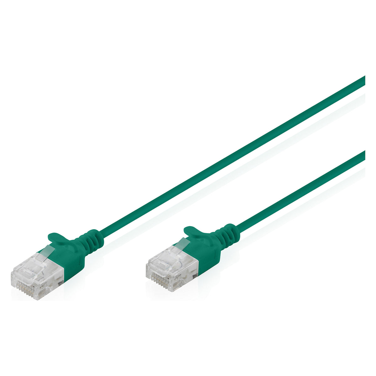 CAT 6 U-UTP Slim Patchkabel, 2 m, Grün