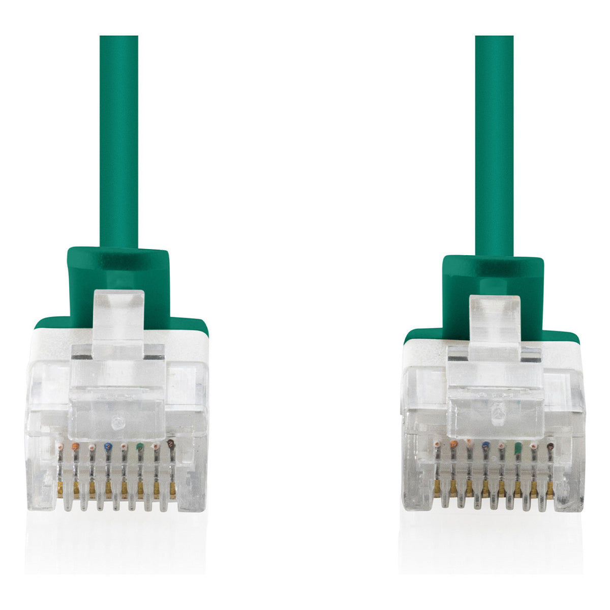CAT 6 U-UTP Slim Patchkabel, 2 m, Grün