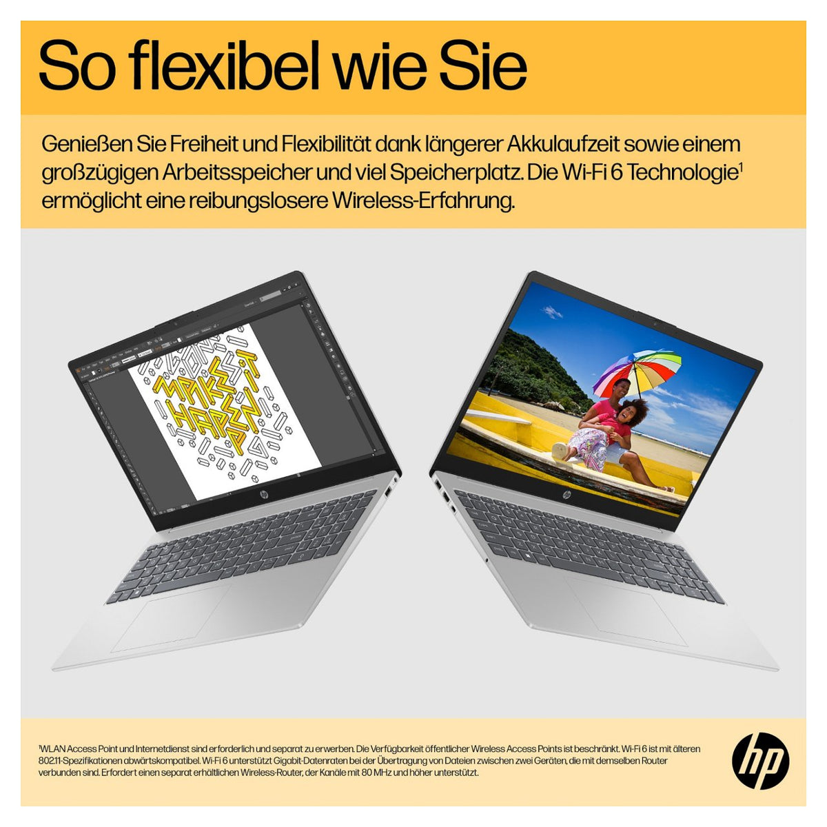 HP Laptop 15-fc0676ng RYZ7 7730U/16GB/1TBSSD/W11 Home Silver