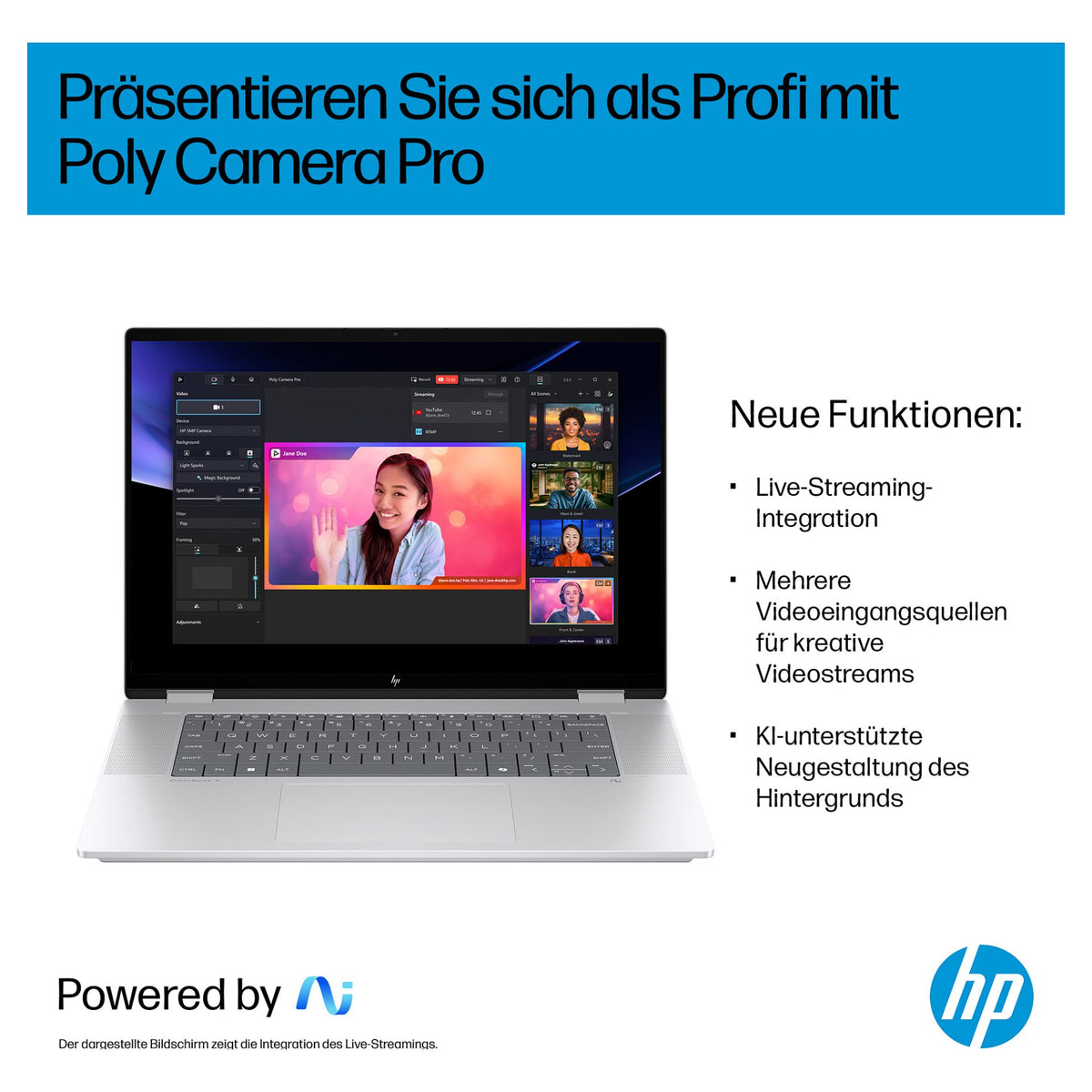 HP OmniBook X Flip 16-as0156ng CU5 226V/16GB/512SSD/W11 Home Touch