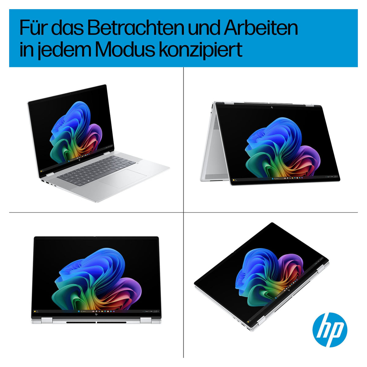 HP OmniBook X Flip 16-as0156ng CU5 226V/16GB/512SSD/W11 Home Touch