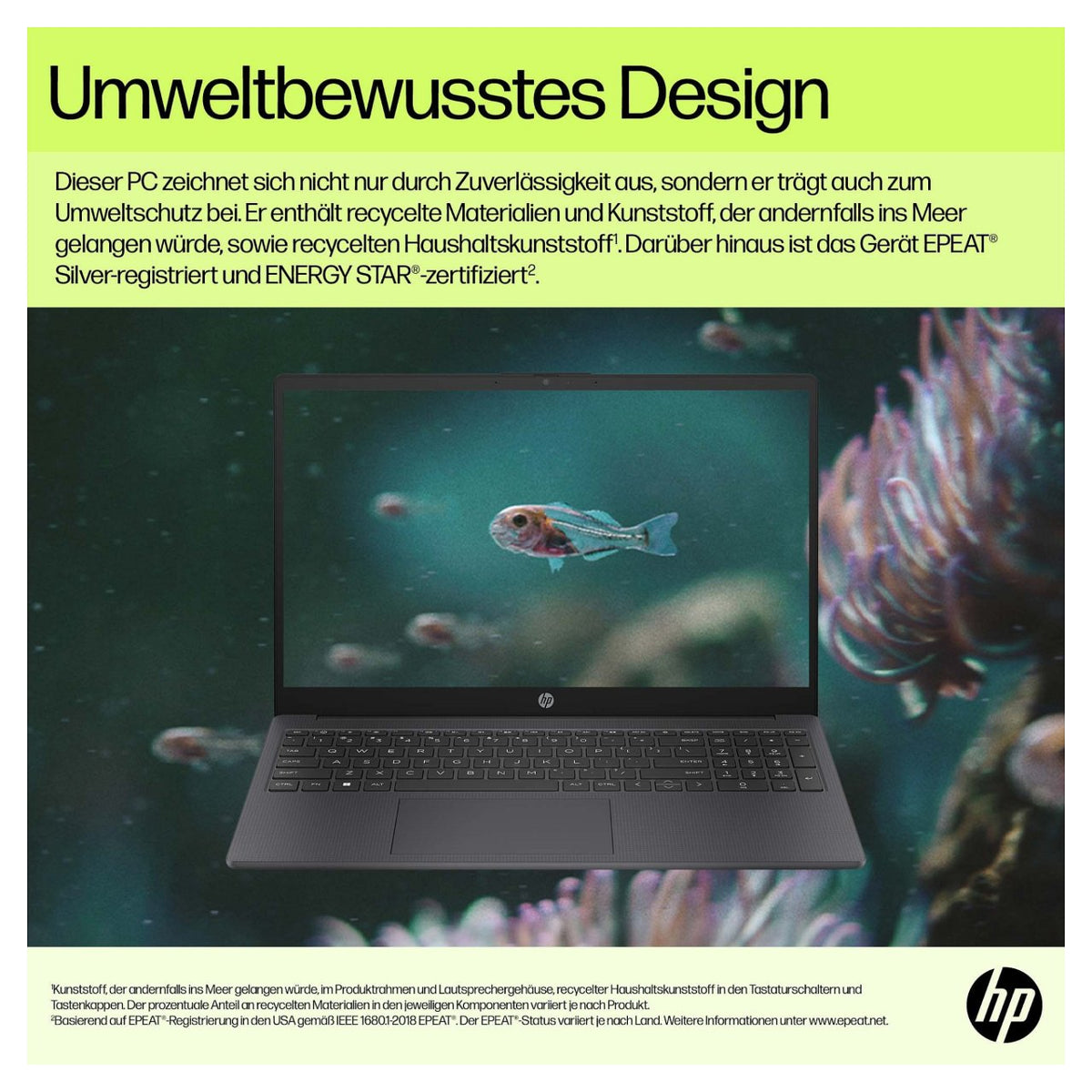 HP Laptop 15-fd1555ng/CU5 125H/24GB/1TBSSD/W11 Home Silver