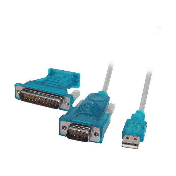 USB2.0/RS232 Konverter, aktiv A-Stecker/DB9-Stecker