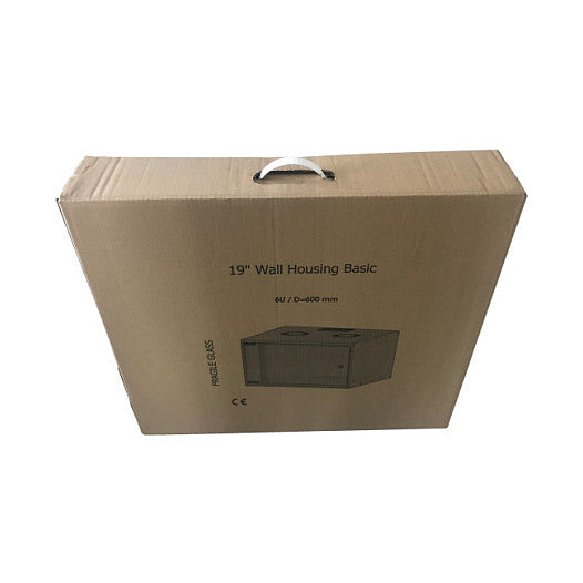 EFB 19" 6HE Wandgeh. Basic, Tiefe 450mm, unmontiert, schwarz
