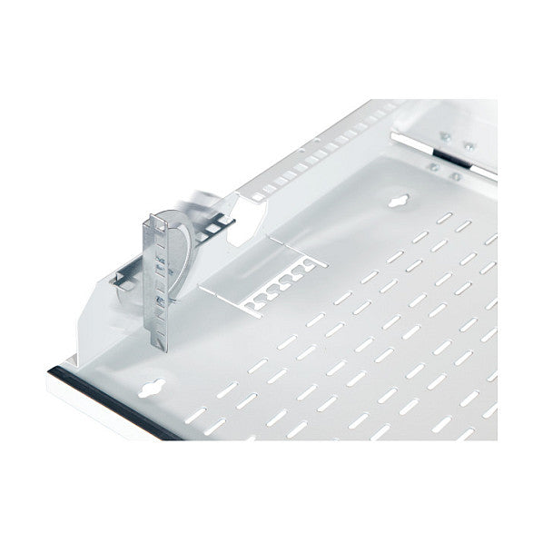 19" Wandgehäuse 3HE vertikal +5HE horizontal, grau