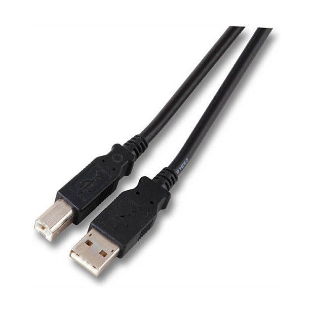 EFB USB2.0 Anschlusskabel A-B,St.-St.,0.5m,schwarz,Classic