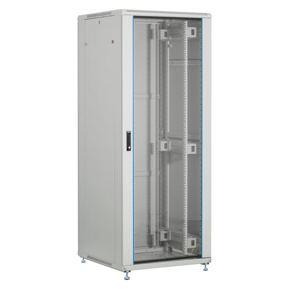 19" Netzwerkschrank PEL 42HE 800x800mm RAL7035 (Speditionsversand)