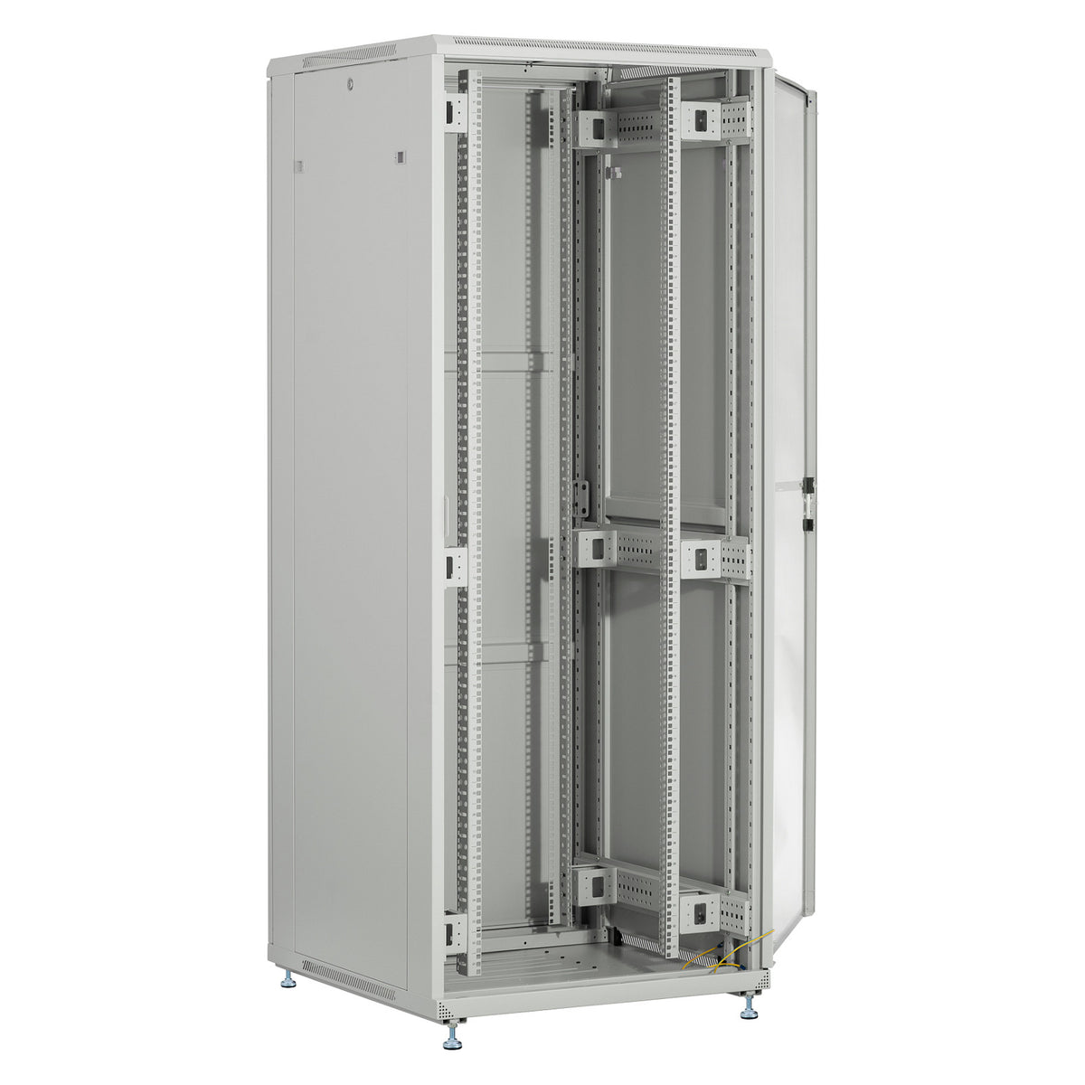 19" Netzwerkschrank PEL 42HE 800x800mm RAL7035 (Speditionsversand)