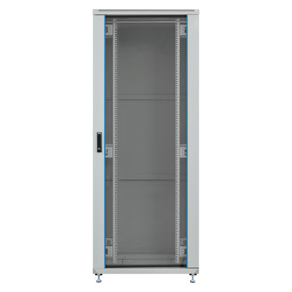 19" Netzwerkschrank PEL 42HE 800x800mm RAL7035 (Speditionsversand)