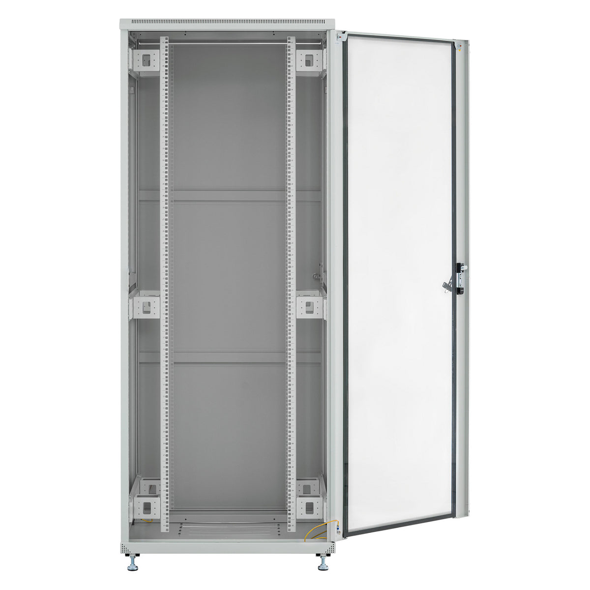 19" Netzwerkschrank PEL 42HE 800x800mm RAL7035 (Speditionsversand)