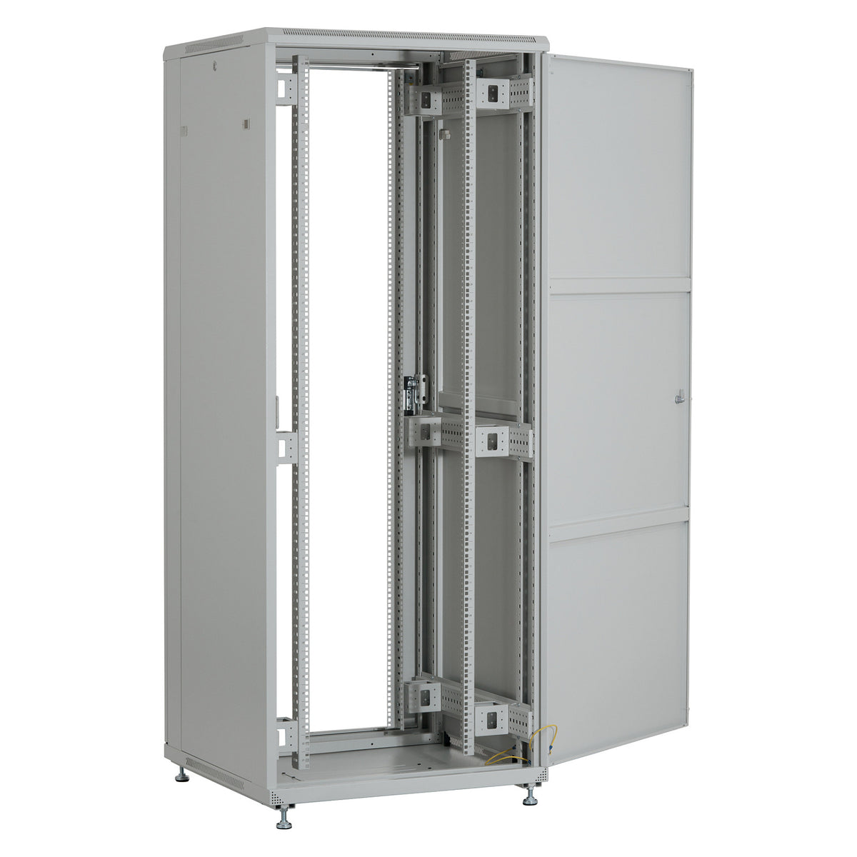 19" Netzwerkschrank PEL 42HE 800x800mm RAL7035 (Speditionsversand)