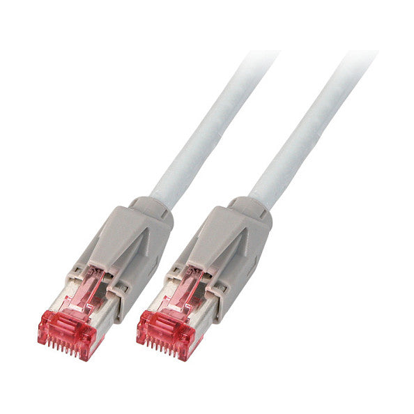 EFB RJ45 Patchk. S/FTP Cat.6A TM21 Dätwyler 7702 10.00m grau