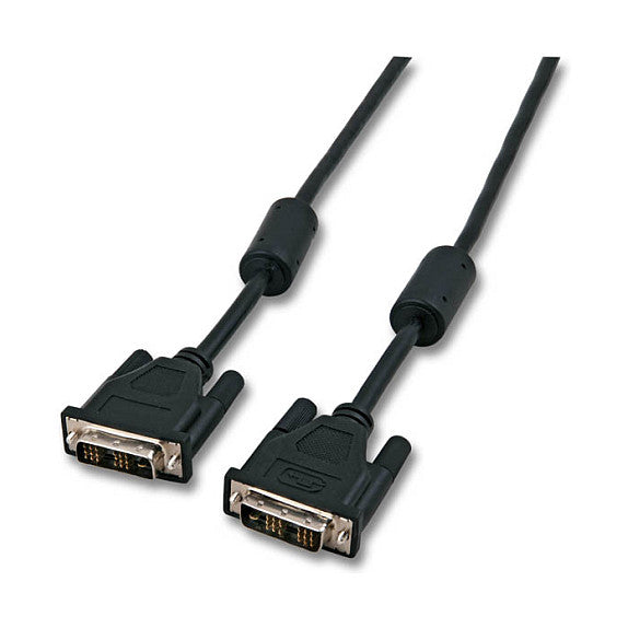 EFB DVI-D SingleLink,2x DVI-D 18+1,St.-St.,AWG 30.3m,sw