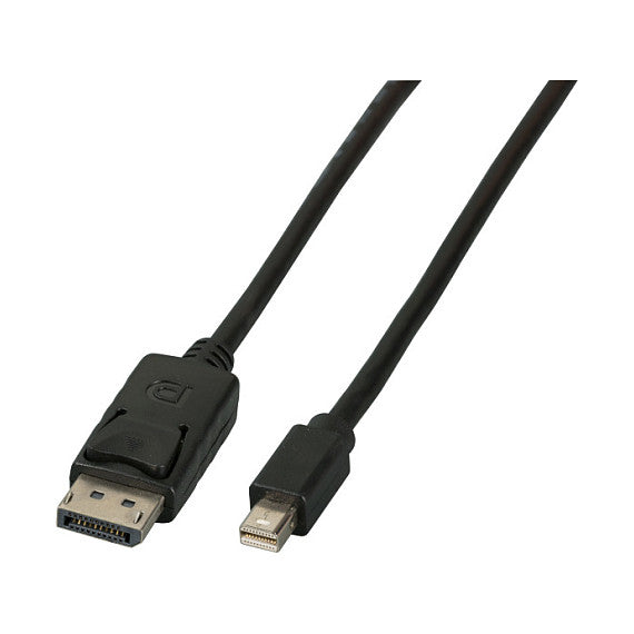 EFB Mini Displayport - Displayport Kabel, St-St, 3m, schwarz