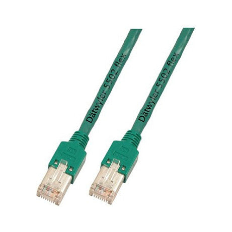 EFB RJ45 Patchk. S/UTP Cat.5e TM11 Dätw. 5502 5.00m grün
