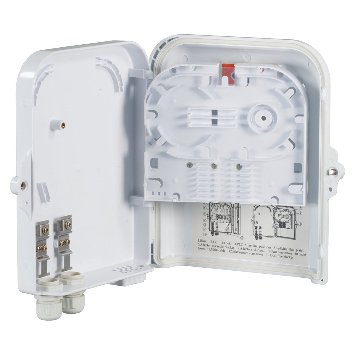 EFB FTTH-BOX-OUT-2 FTTH IP65 Anschlußbox für 8