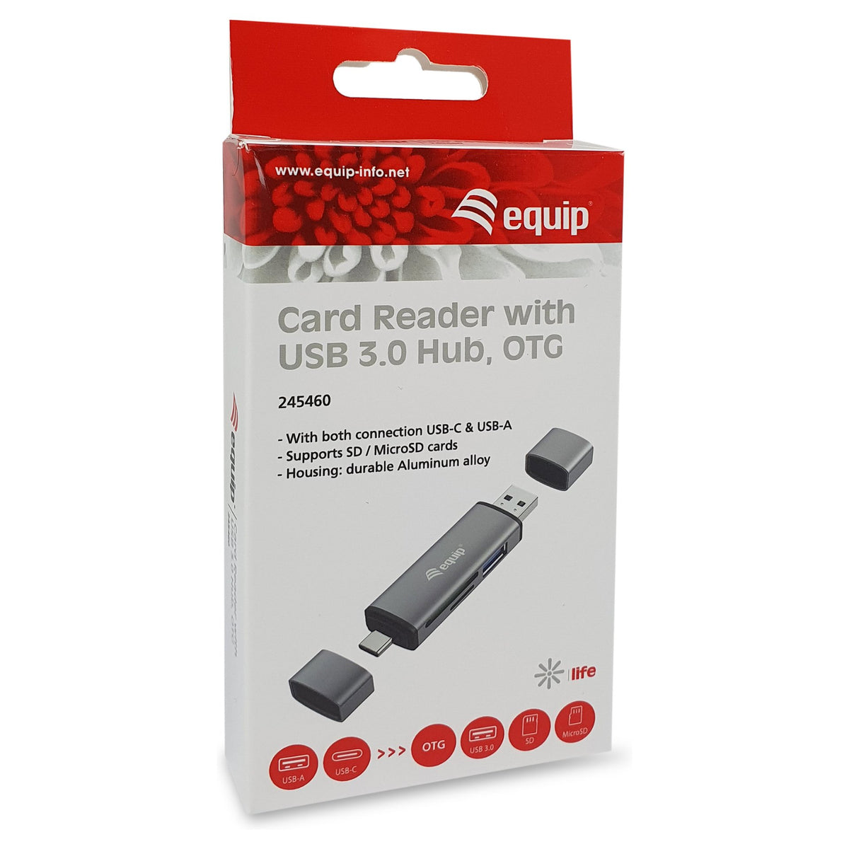 Kartenleser USB-A3.0/USB-C3.2/MicroSD/SD/ 5Gbps