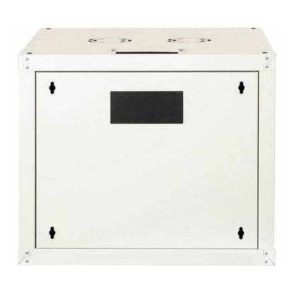 19" Netzwerkschrank Glastür PM 600x600mm 9HE grau