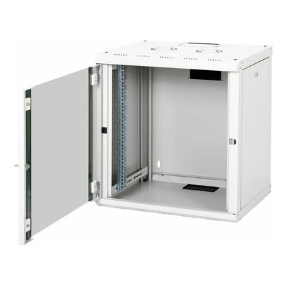 19" Netzwerkschrank Glastür PM 600x450mm 12HE grau