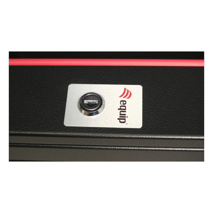 19" Netzwerkschrank Glastür PM 600x600mm 12HE schwarz