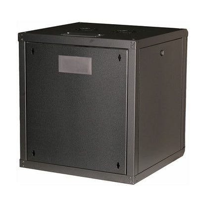 19" Netzwerkschrank Glastür PM 600x600mm 12HE schwarz