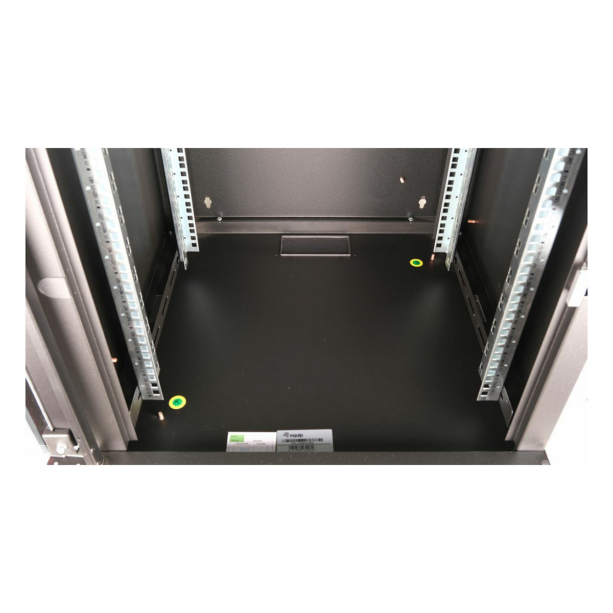 19" Netzwerkschrank Glastür PM 600x600mm 12HE schwarz
