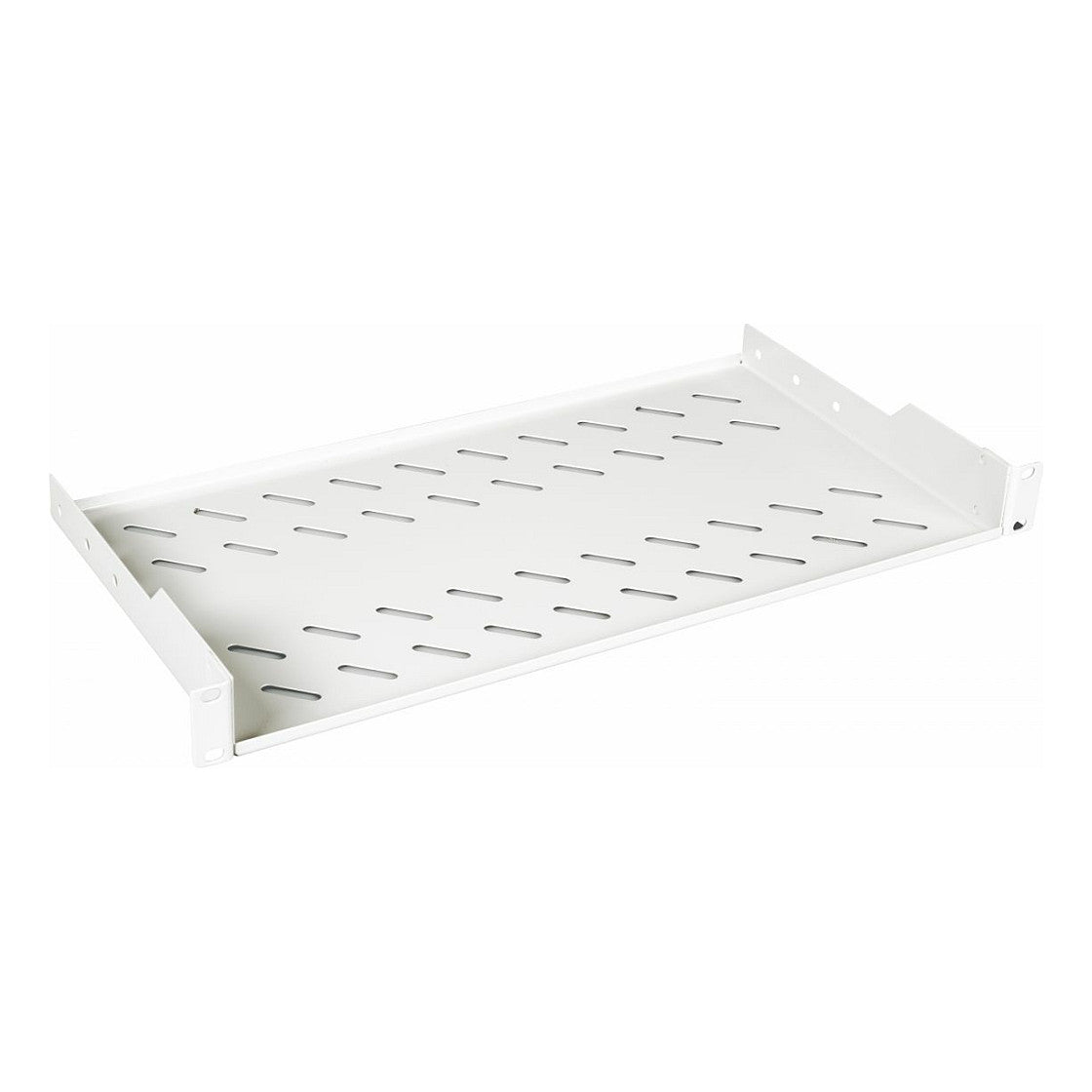 19" Fachboden fest für Serverschränke 40cm 1U grau