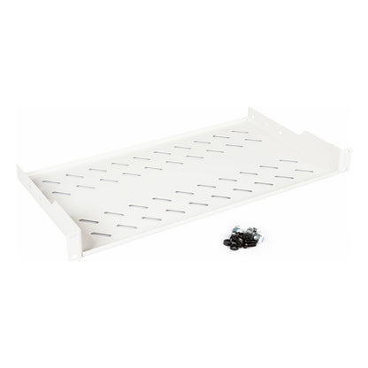 19" Fachboden fest für Serverschränke 40cm 1U grau