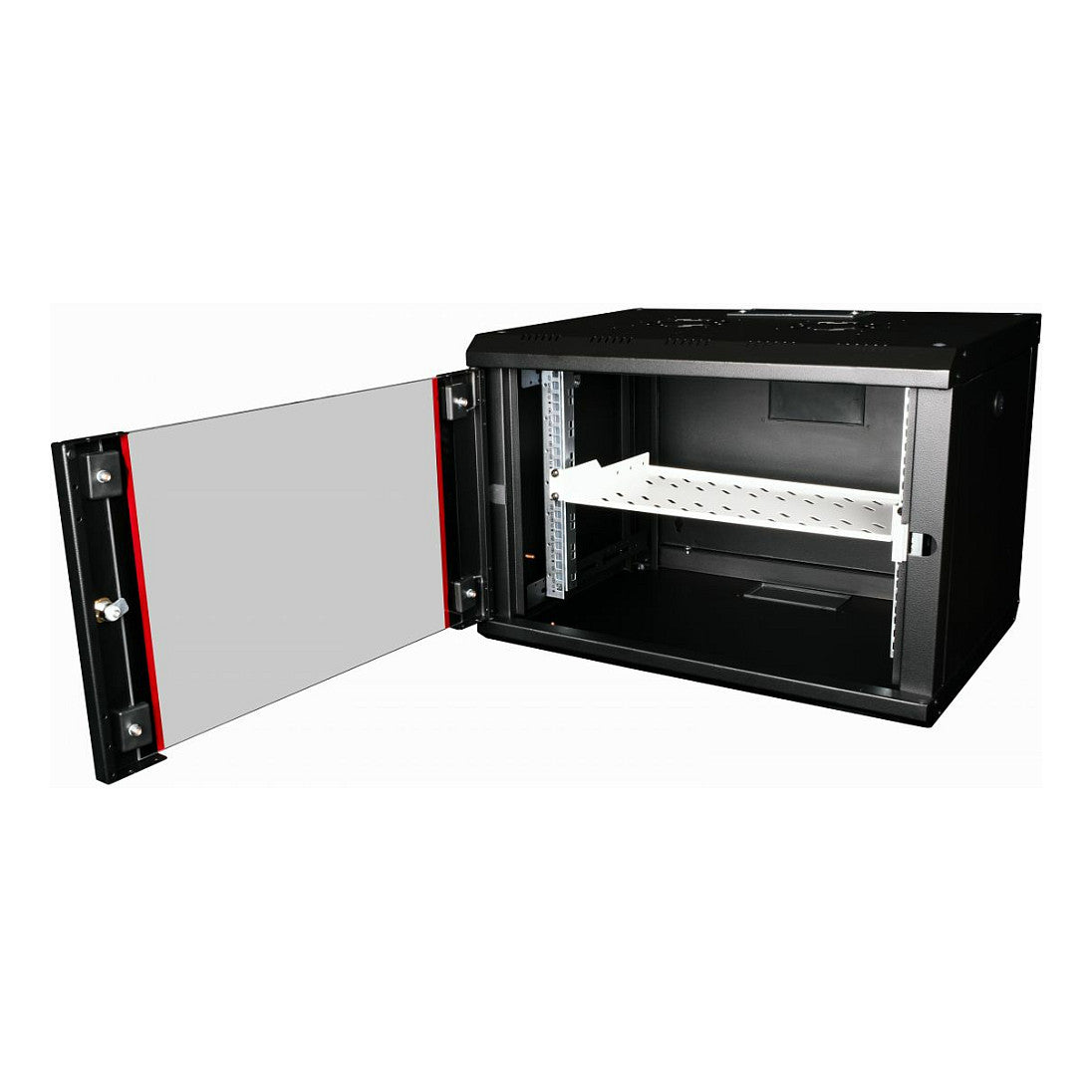 19" Fachboden fest für Serverschränke 40cm 1U grau