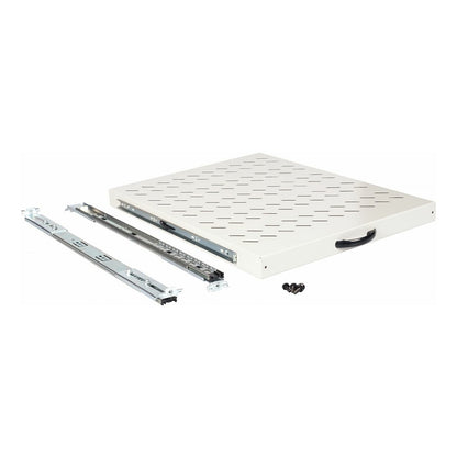 19" Fachboden aus. für Serverschränke 80cm 1U grau