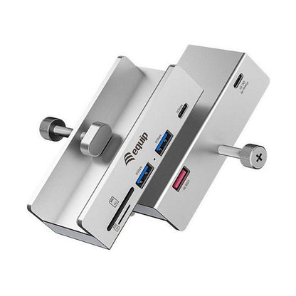 5-Port-Klemm USB-A3.2-Hub->2xUSB-A/SD/TF/USB-C 5Gbps