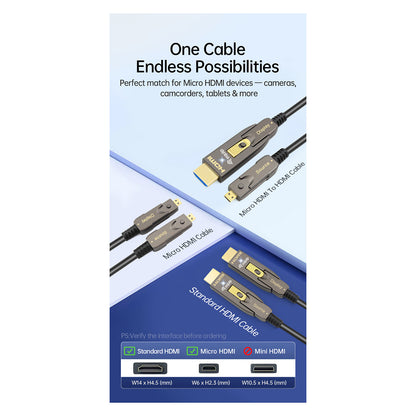 HDMI HS Ethernet 2.0 D/A D-AOC 4K/60Hz 20.00m grau