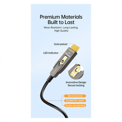 HDMI HS Ethernet 2.0 D/A D-AOC 4K/60Hz 20.00m grau