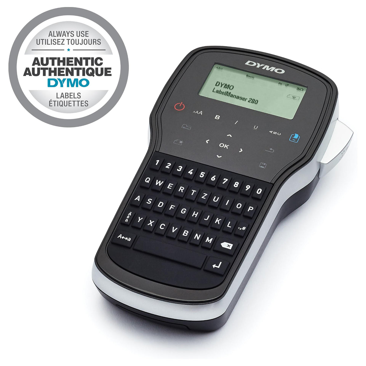 DYMO LabelManager 280 6/9/12 mm D1-Bänder Qwertz