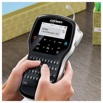 DYMO LabelManager 280 6/9/12 mm D1-Bänder Qwertz