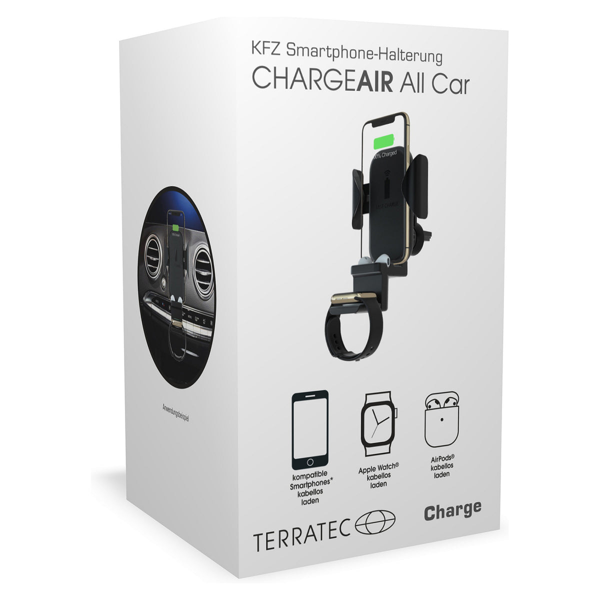 TERRATEC Ladegerät ChargeAir All Car kabellos