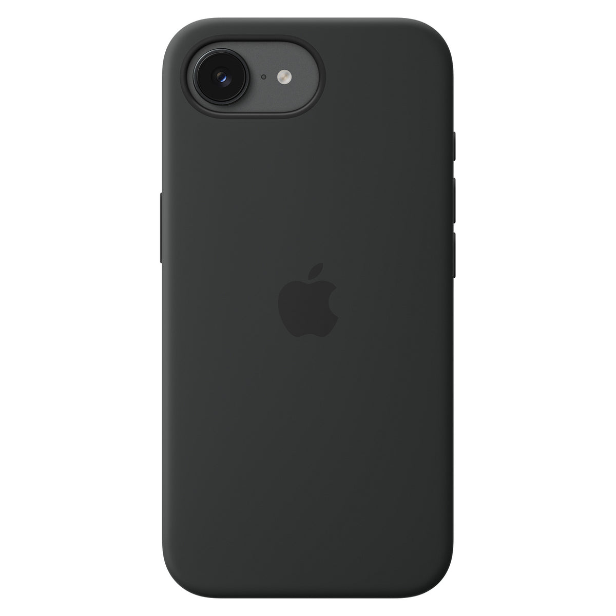 Silikon Case iPhone 17e mit MagSafe (schwarz)