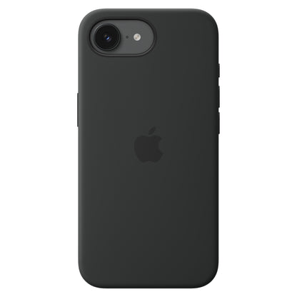 Silikon Case iPhone 17e mit MagSafe (schwarz)