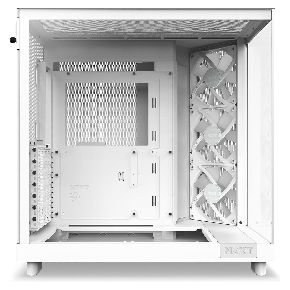 NZXT H6 FLOW RGB ALL White MidiTower Glasfenster CC-H61FW-R1