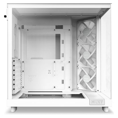 NZXT H6 FLOW RGB ALL White MidiTower Glasfenster CC-H61FW-R1