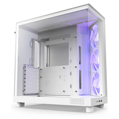 NZXT H6 FLOW RGB ALL White MidiTower Glasfenster CC-H61FW-R1