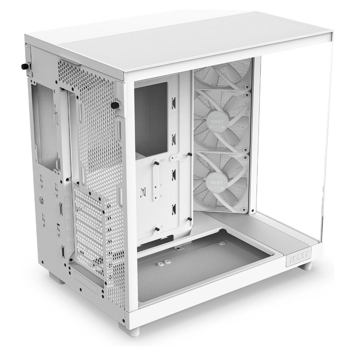 NZXT H6 FLOW RGB ALL White MidiTower Glasfenster CC-H61FW-R1